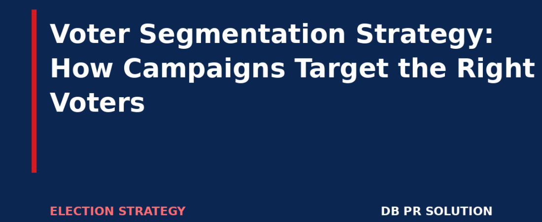 Voter Segmentation Strategy: How Campaigns Target the Right Voters